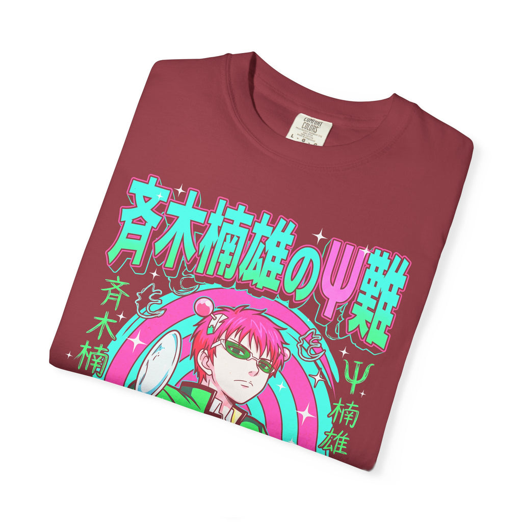 Psychic Boy Pink Hair Classic Tee | Retro Anime | 90s Vintage