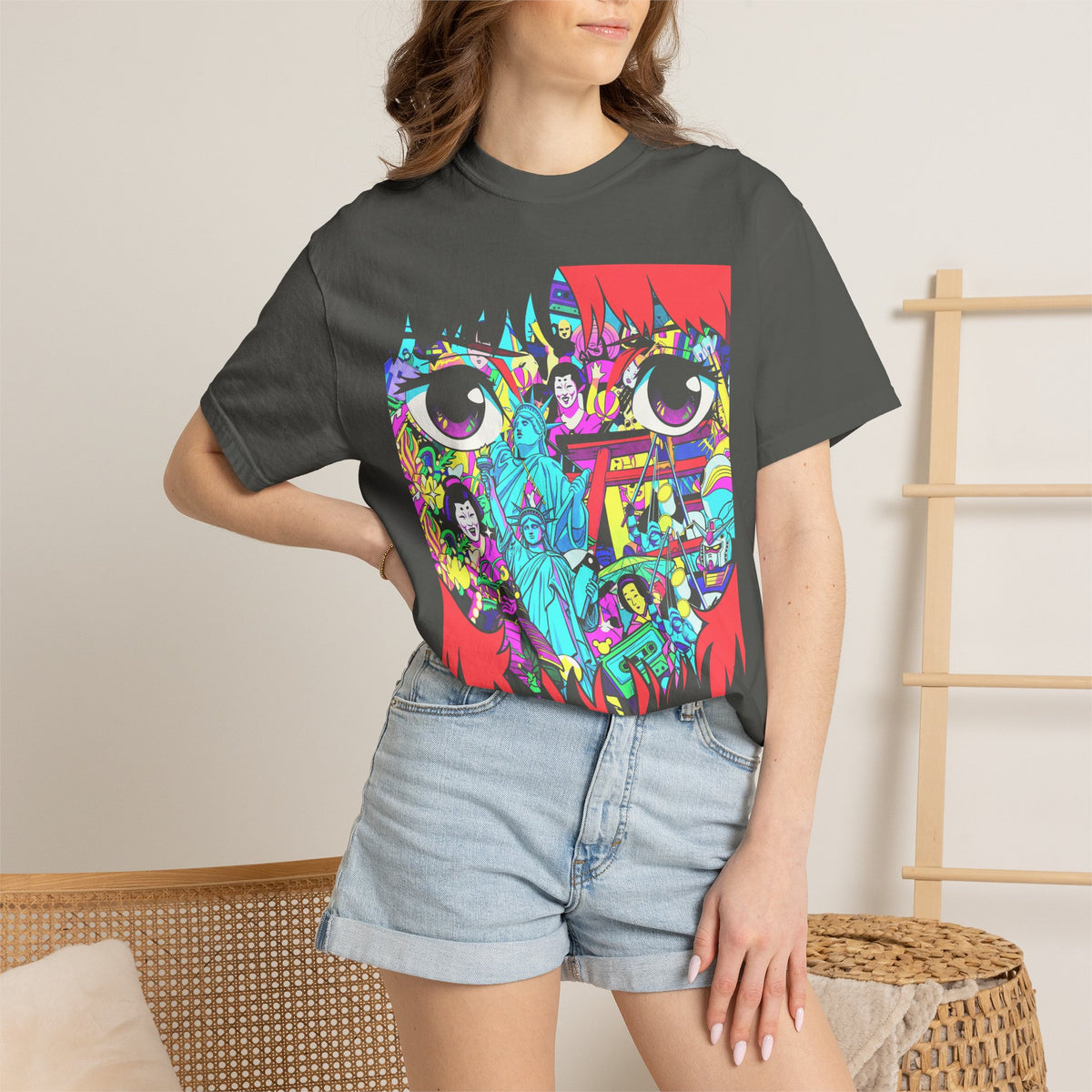 Retro Mecha Robot Classic Tee | 90s Vintage | Anime Gift