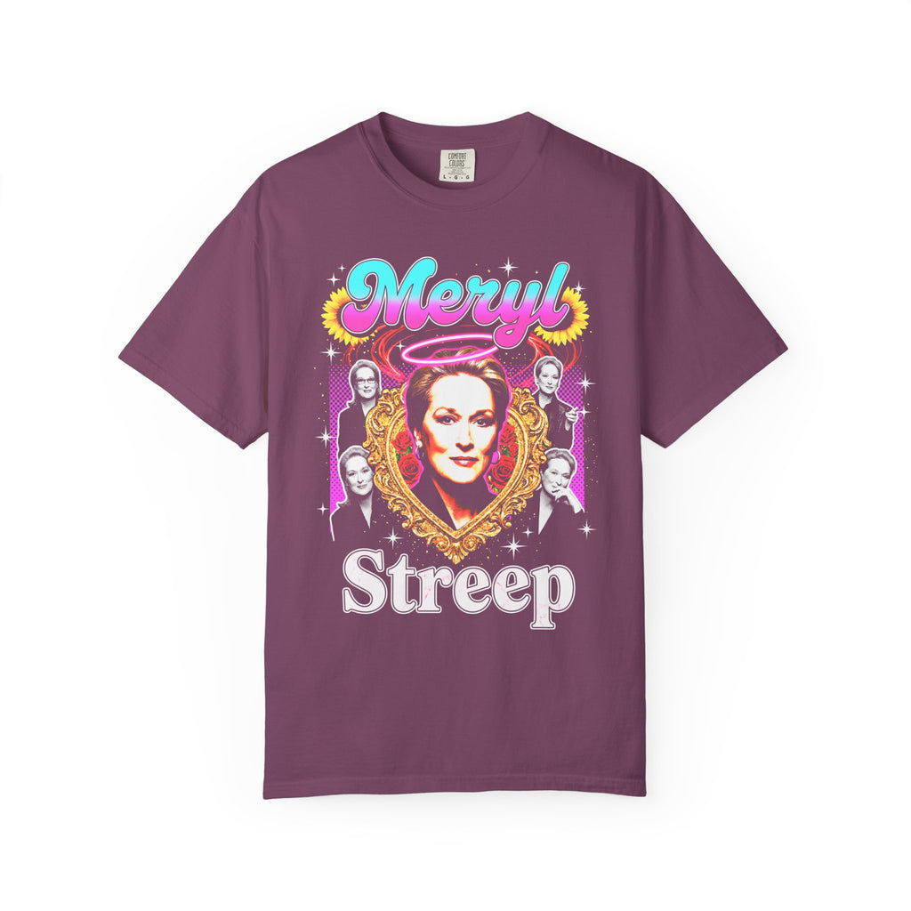 Meryl Streep Classic Tee | 90s Vintage | Actress Gift