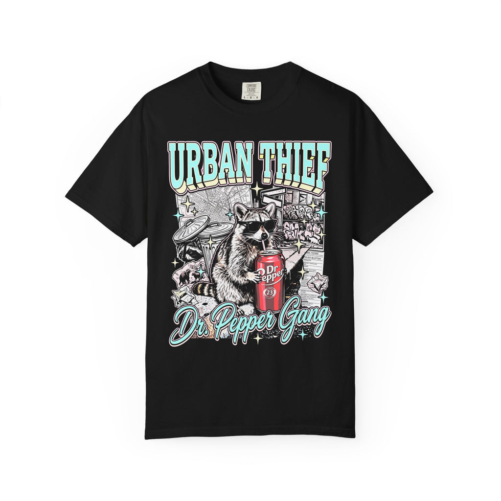 Urban Thief Dr P3pper Raccoon Classic Tee | Vintage Y2k Gift