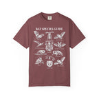 Bat Species Guide Classic Tee | Wildlife Mammals | Animal Chart