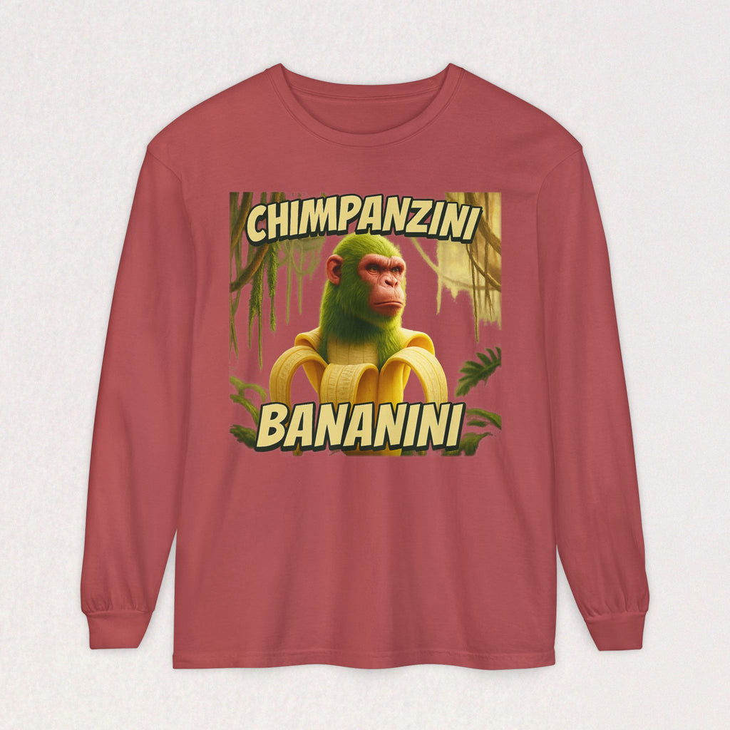 Chimpanzini Bananini Long Sleeve T-Shirt