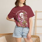 All Plants Are Edible Classic Tee | Vintage Skull | Botany Gift