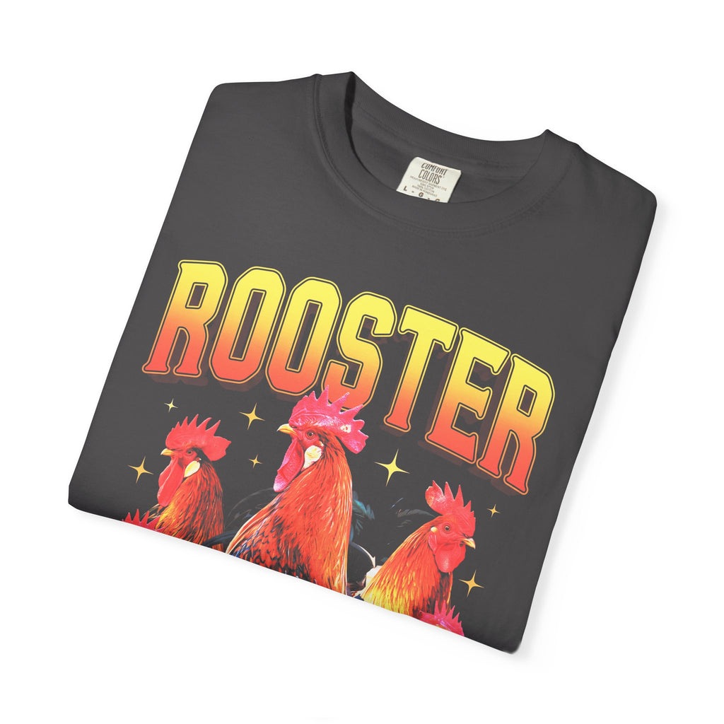 Vintage Rooster Classic Tee | 90s Graphic | Chicken Gift
