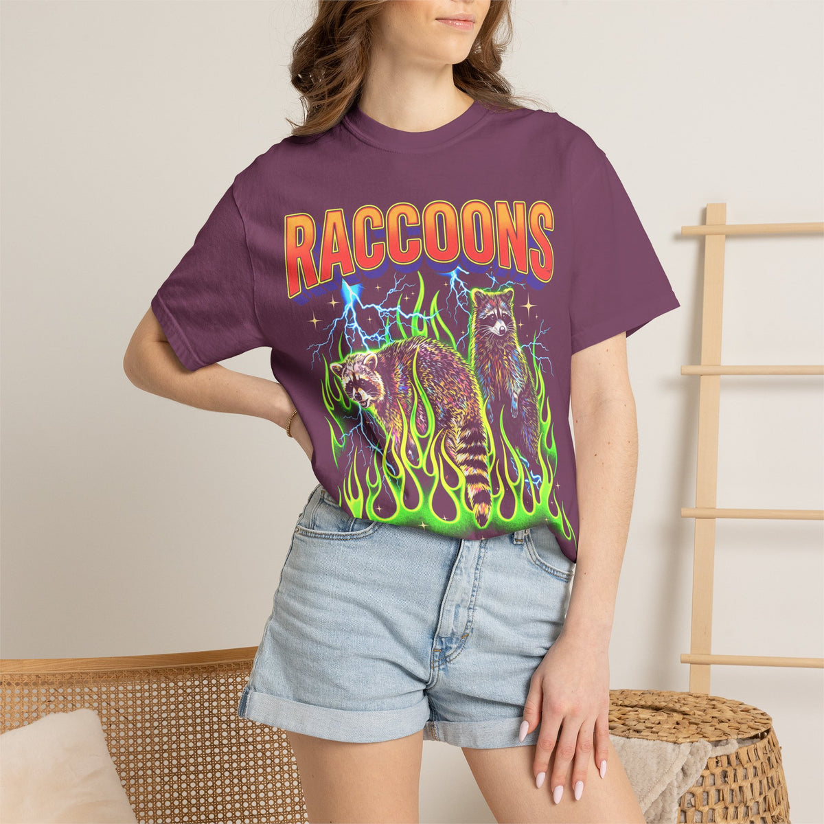 Retro Trash Panda Raccoons Classic Tee | 90s Vintage Gift