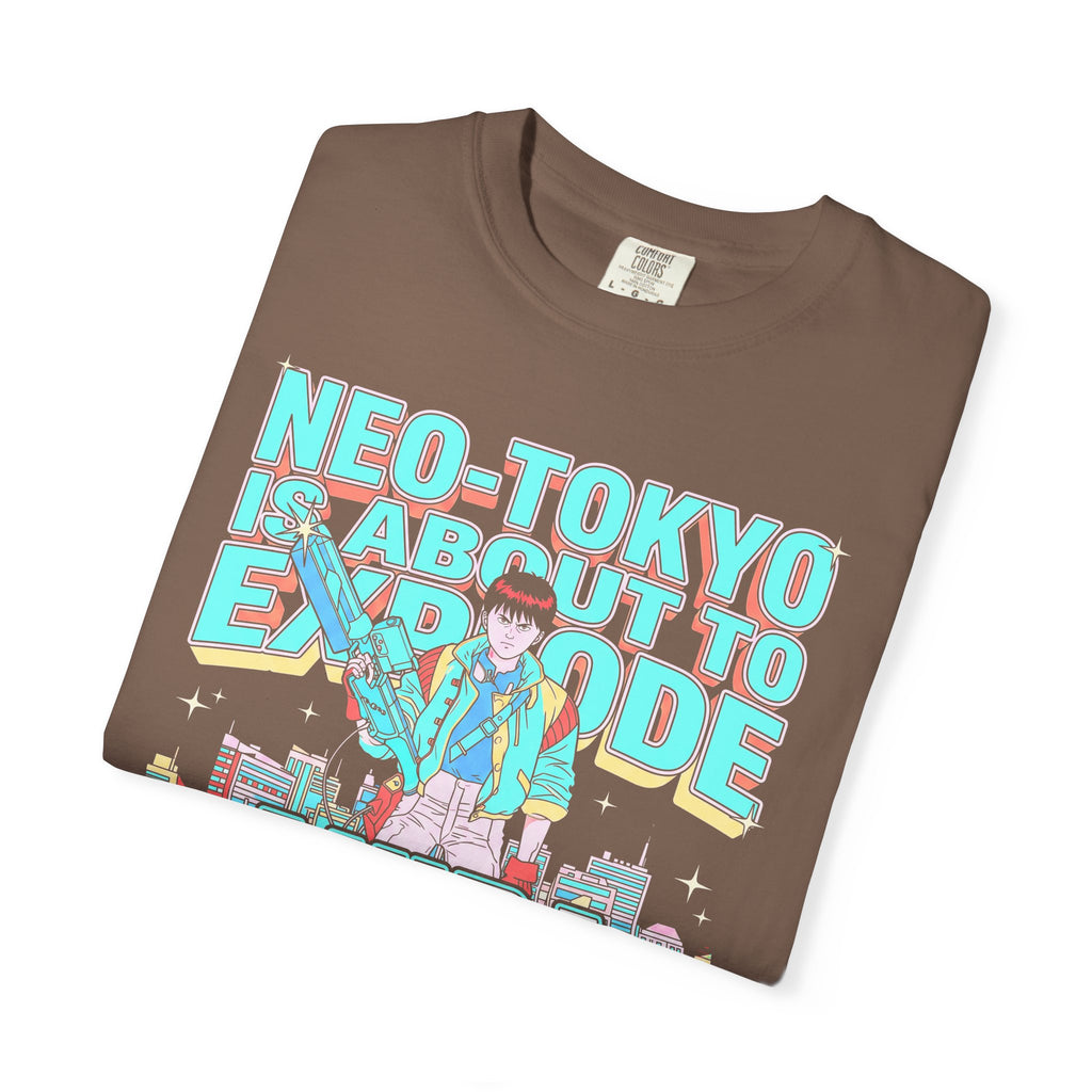 Neo Tokyo Is About To Explode Classic Tee | Cyberpunk Anime