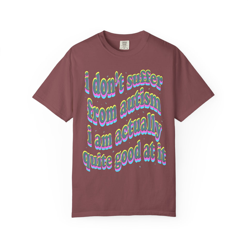 Quite Good At Autism Classic Tee | Neurodiversity Quote