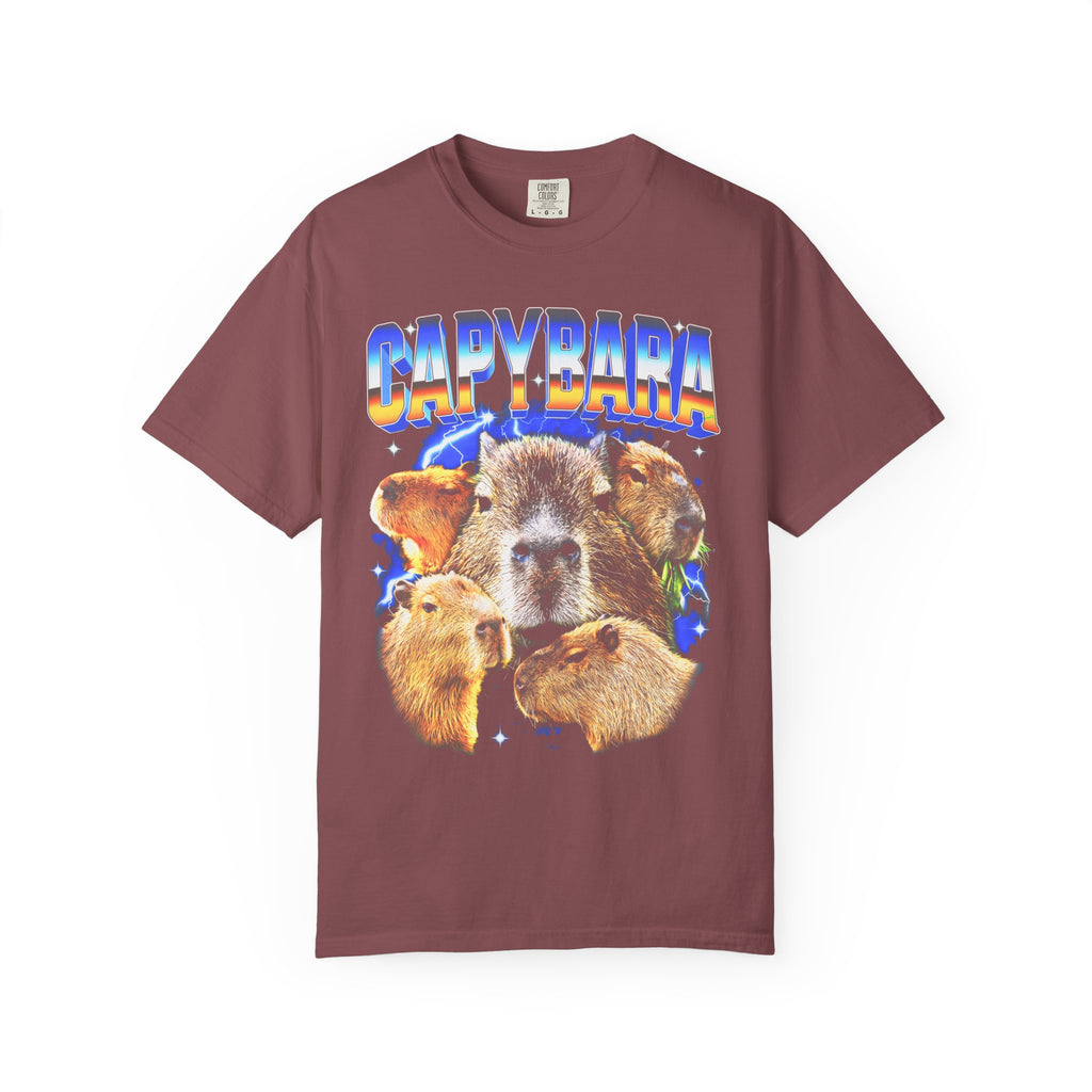 Capybara Lightning Classic Tee | 90s Retro | Animal Gift