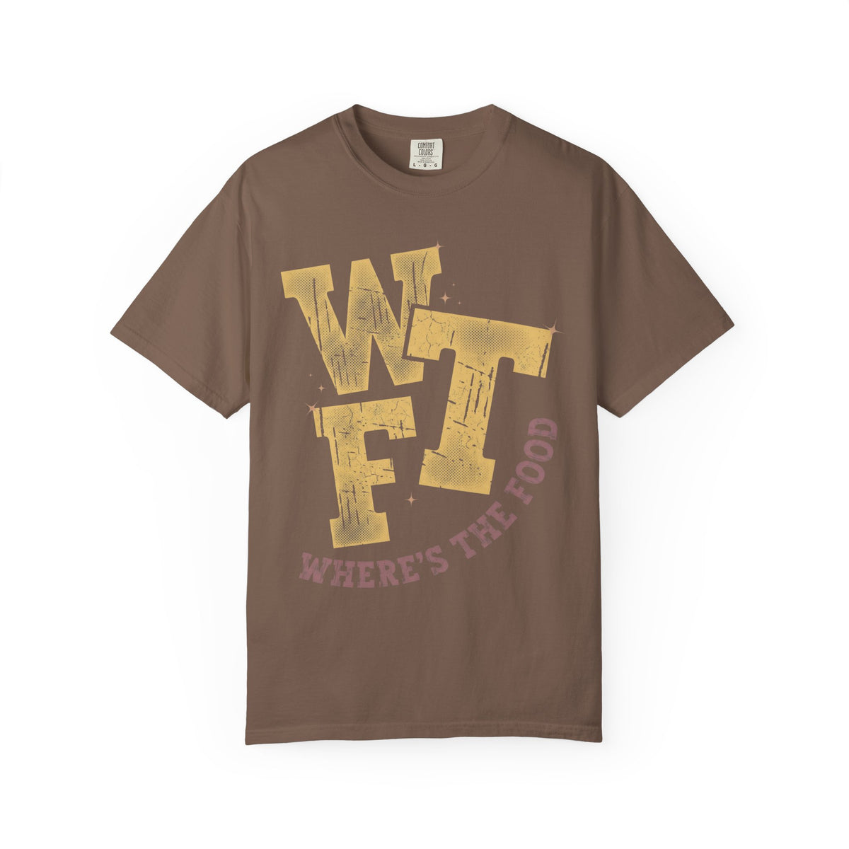 Where's The Food Classic Tee | Funny Food Quote | Retro Art