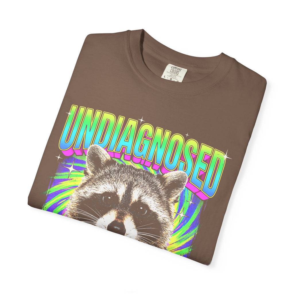 Undiagnosed Something Aint Right Classic Tee | Funny Raccoon