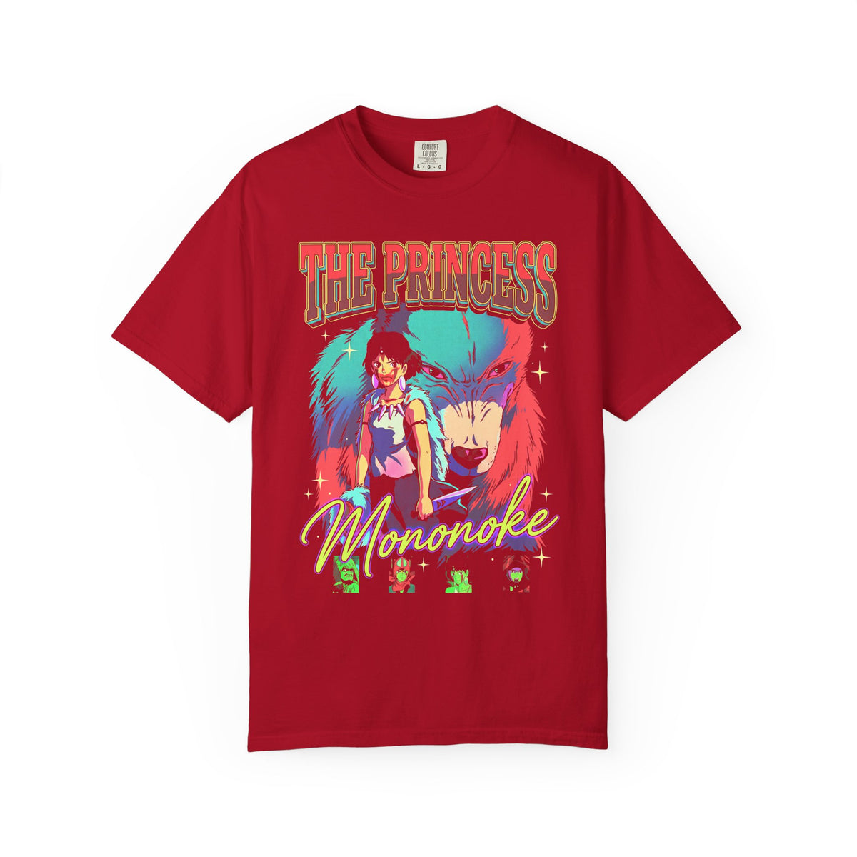The Princess Anime Wolf Girl Classic Tee | 90s Retro Graphic