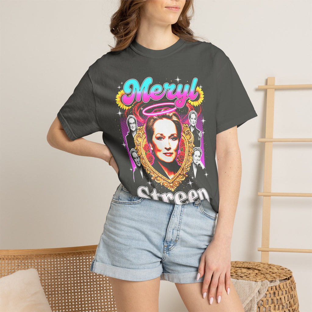 Meryl Streep Classic Tee | 90s Vintage | Actress Gift
