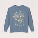 Pirates of the Caribean Skull Ship Crewneck Sweatshirt