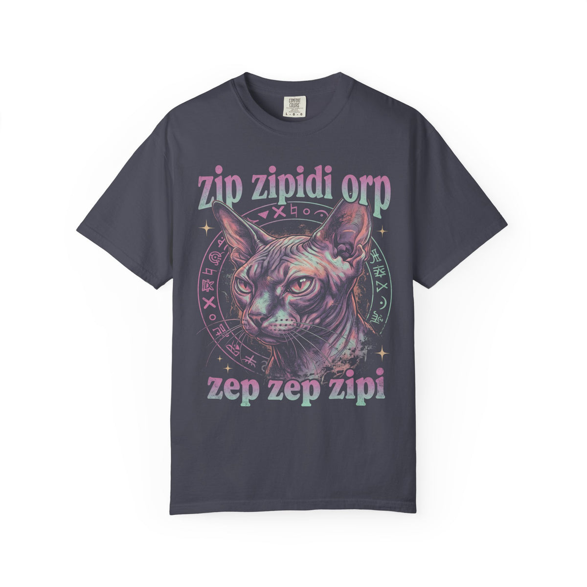 Sphynx Alien Cat Classic Tee | Cosmic Esoteric | Vintage