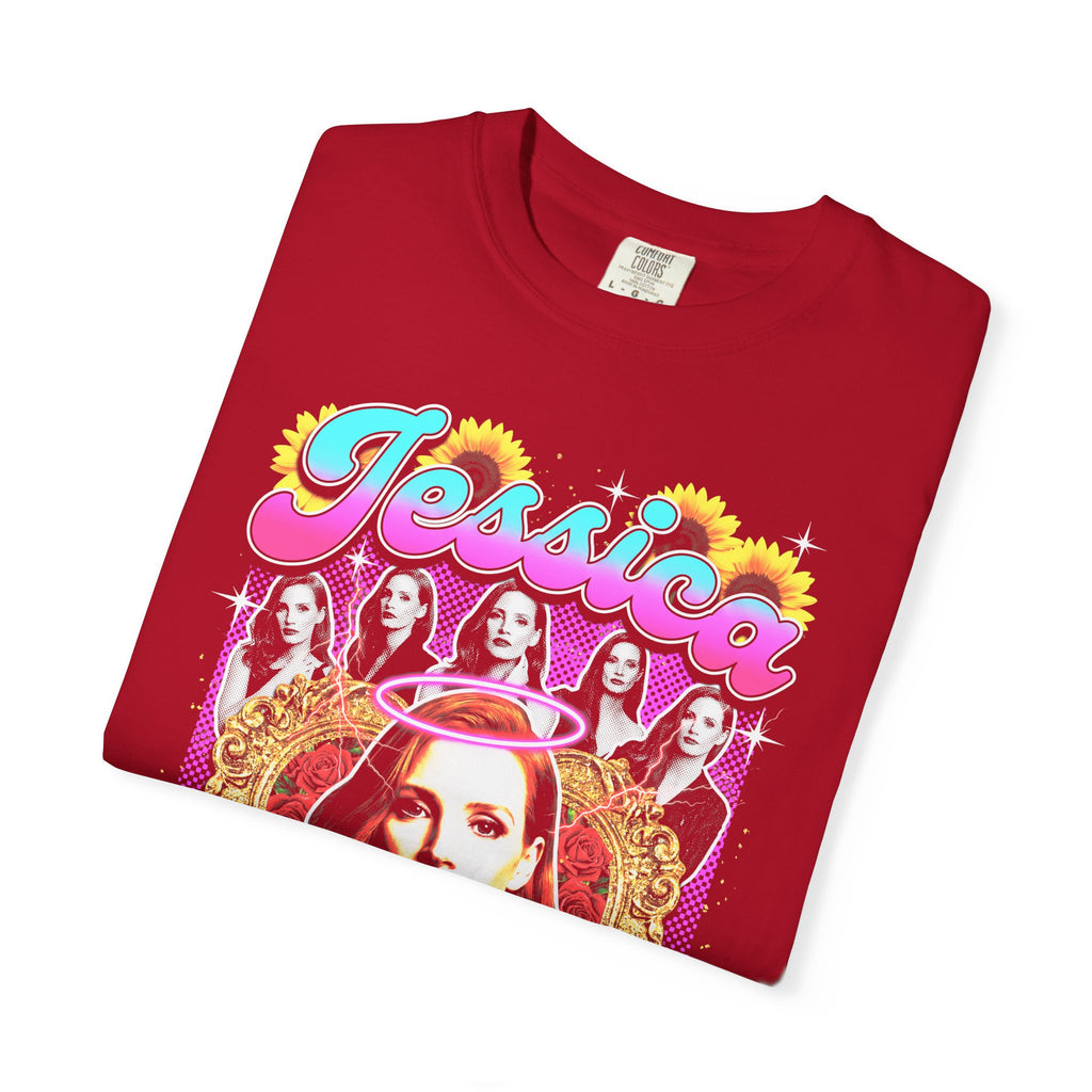 Jessica Chastain Classic Tee | 90s Graphic | Bootleg Style