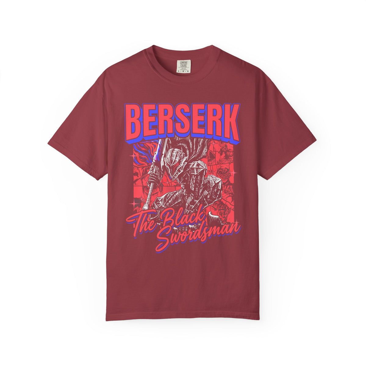 The Black Swordsman Classic Tee | 90s Dark Knight | Manga Gift