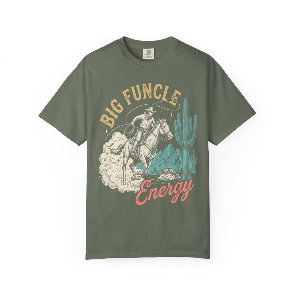 BIG FUNCLE Energy Classic Tee | Vintage Western | Desert Cactus