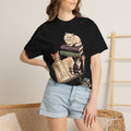 Mystical Library Cats Classic Tee | Occult Alchemy | Antique Book