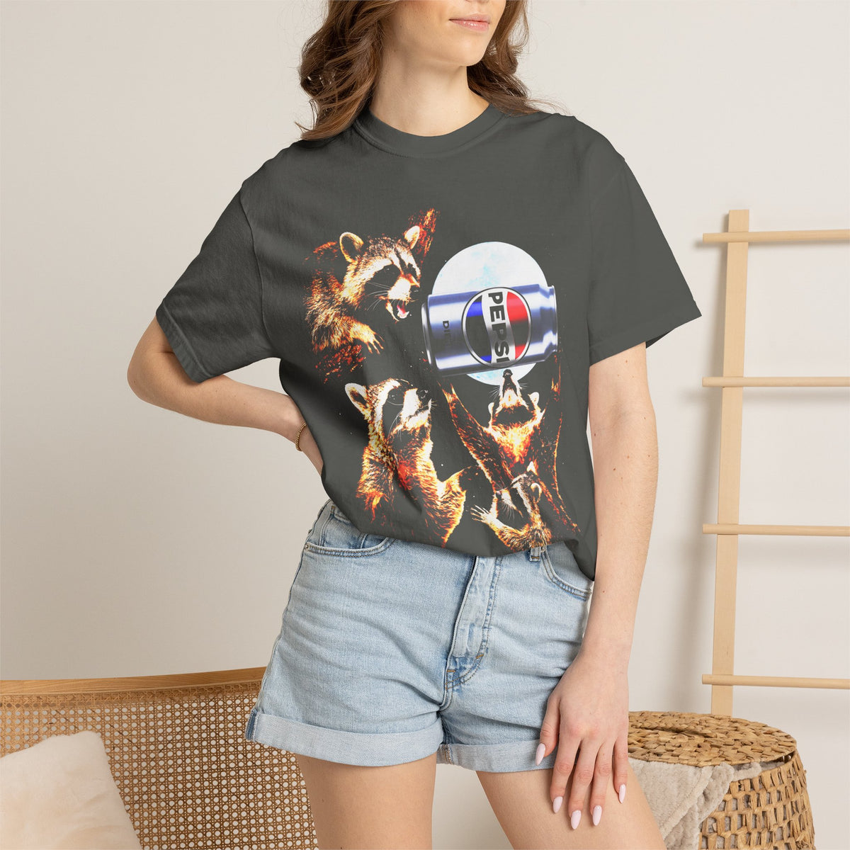 Raccoon Diet Pepsi Classic Tee | 90s Vintage | Funny Gift