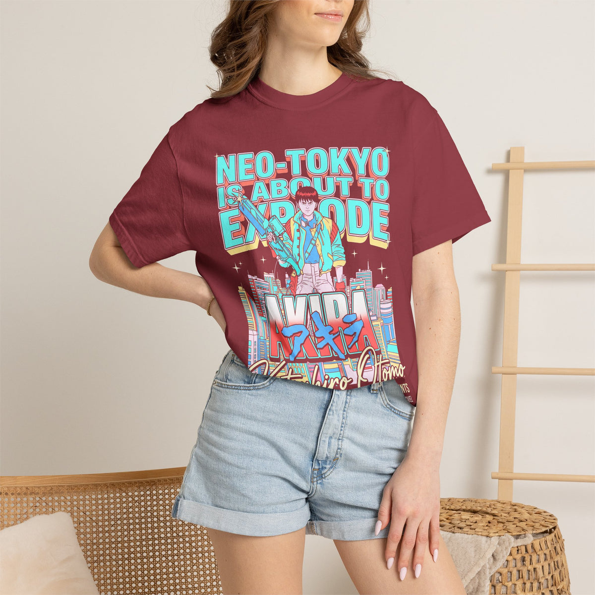 Neo Tokyo Is About To Explode Classic Tee | Cyberpunk Anime
