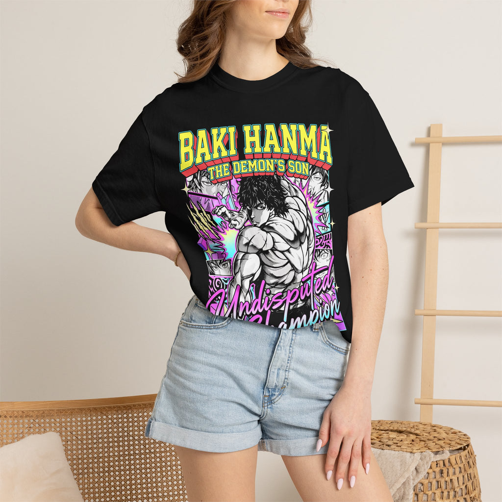 Demons Son Champion T-Shirt - Anime Manga Fighter Graphic Tee