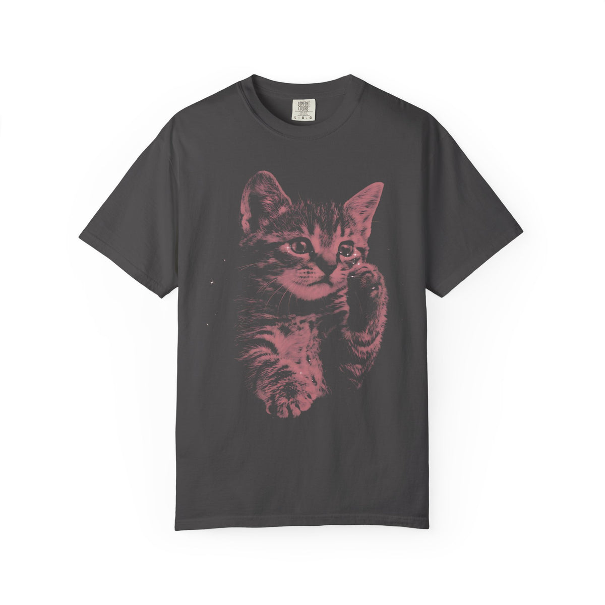 Cosmic Red Kitten Classic Tee | Galaxy Feline | Starry Sparkles