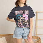 Me When I Umm Raccoon Classic Tee | Funny Meme | 90s Retro
