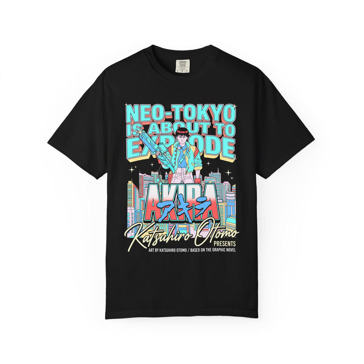 Neo Tokyo Is About To Explode Classic Tee | Cyberpunk Anime