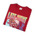 Late Night Visitor Raccoon Classic Tee | Retro Neon | Vintage