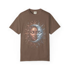 Sun Moon Celestial Faces Classic Tee | Vintage Astrology