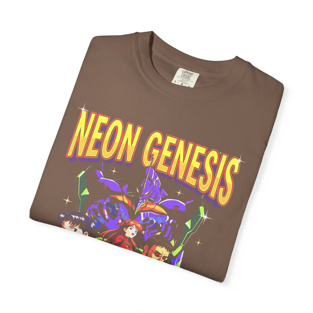 Retro Mecha Pilot Classic Tee | Neon Robot | Sci-Fi Anime Gift