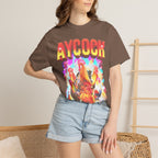 Aycock Vintage Rooster Classic Tee | 90s Chicken | Meme Gift