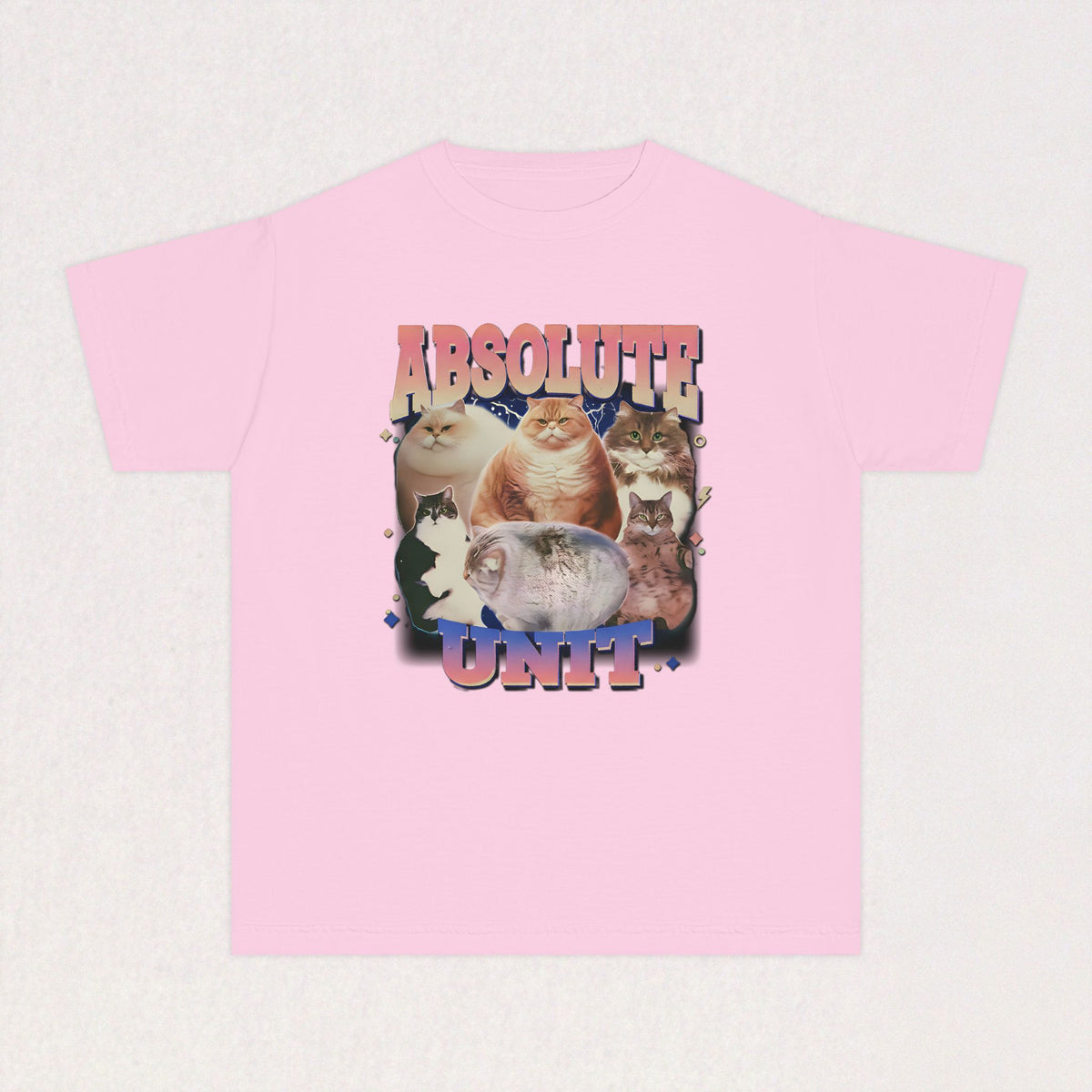 Absolute Unit Vintage Cat Kids Tee