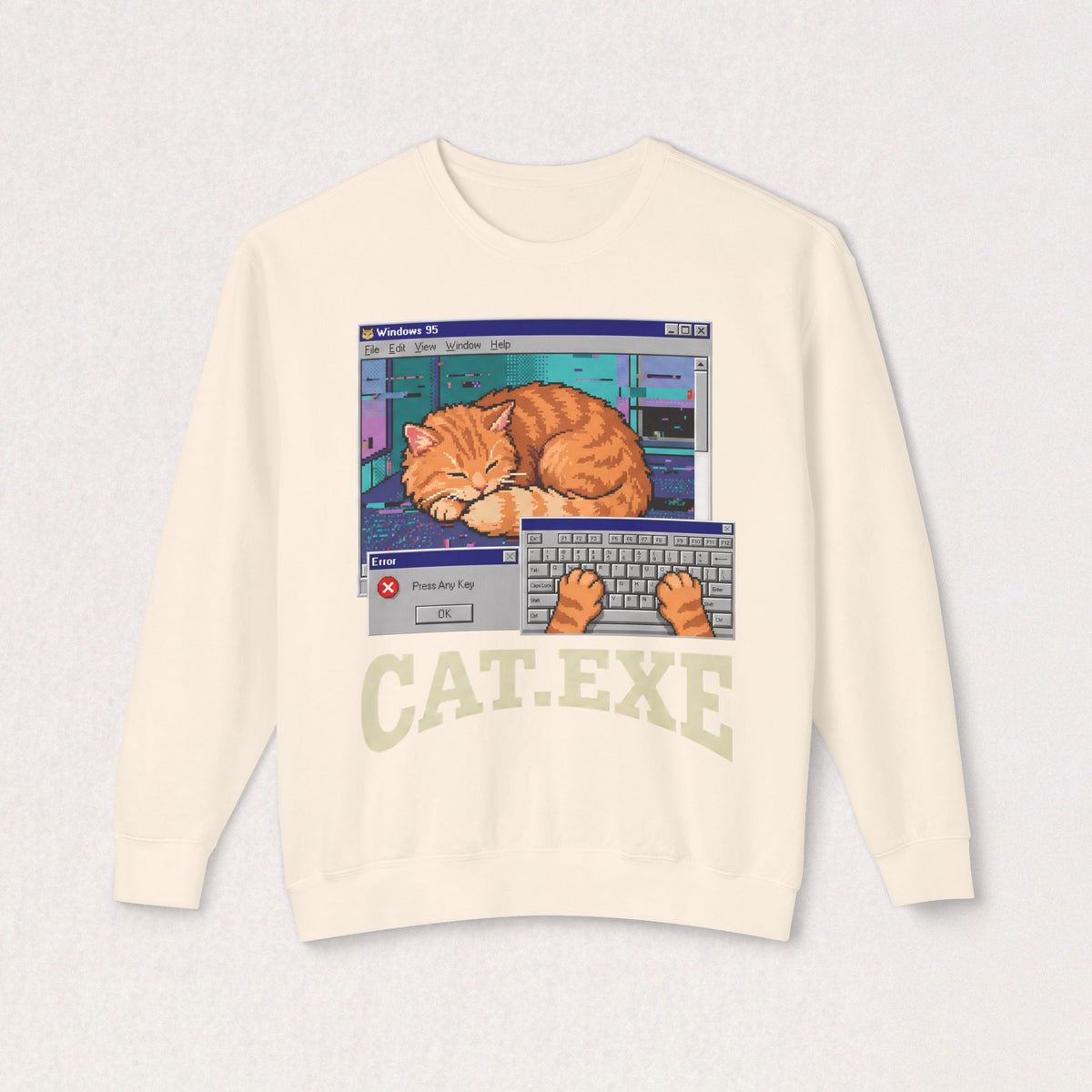 CAT.EXE Unisex Sweatshirt