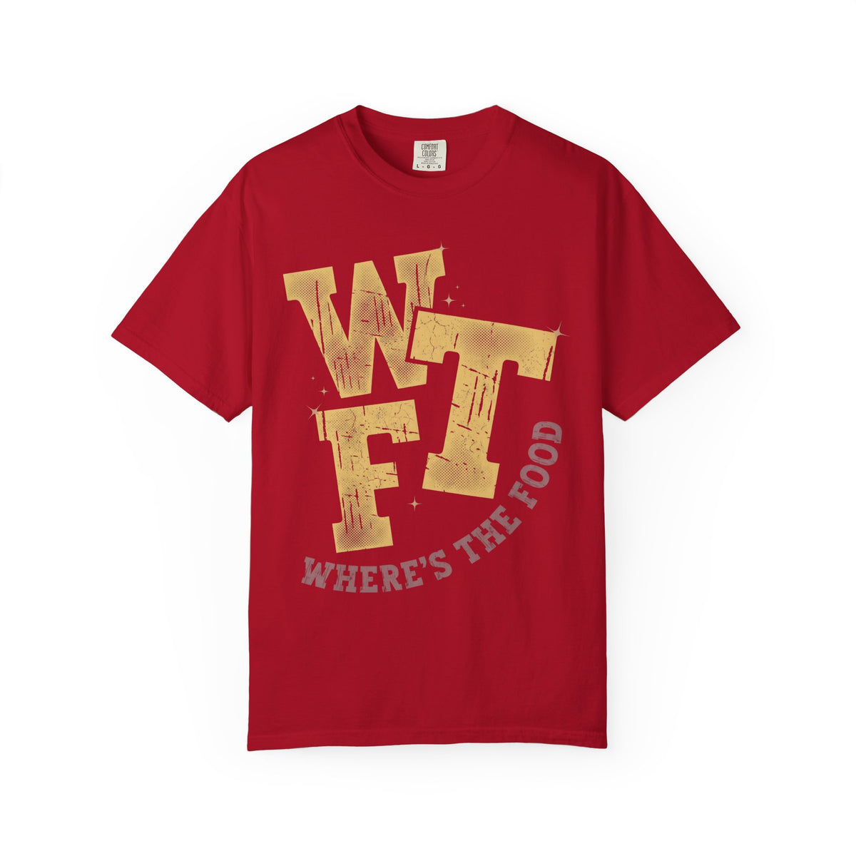 Where's The Food Classic Tee | Funny Food Quote | Retro Art