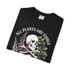 All Plants Are Edible Classic Tee | Vintage Skull | Botany Gift