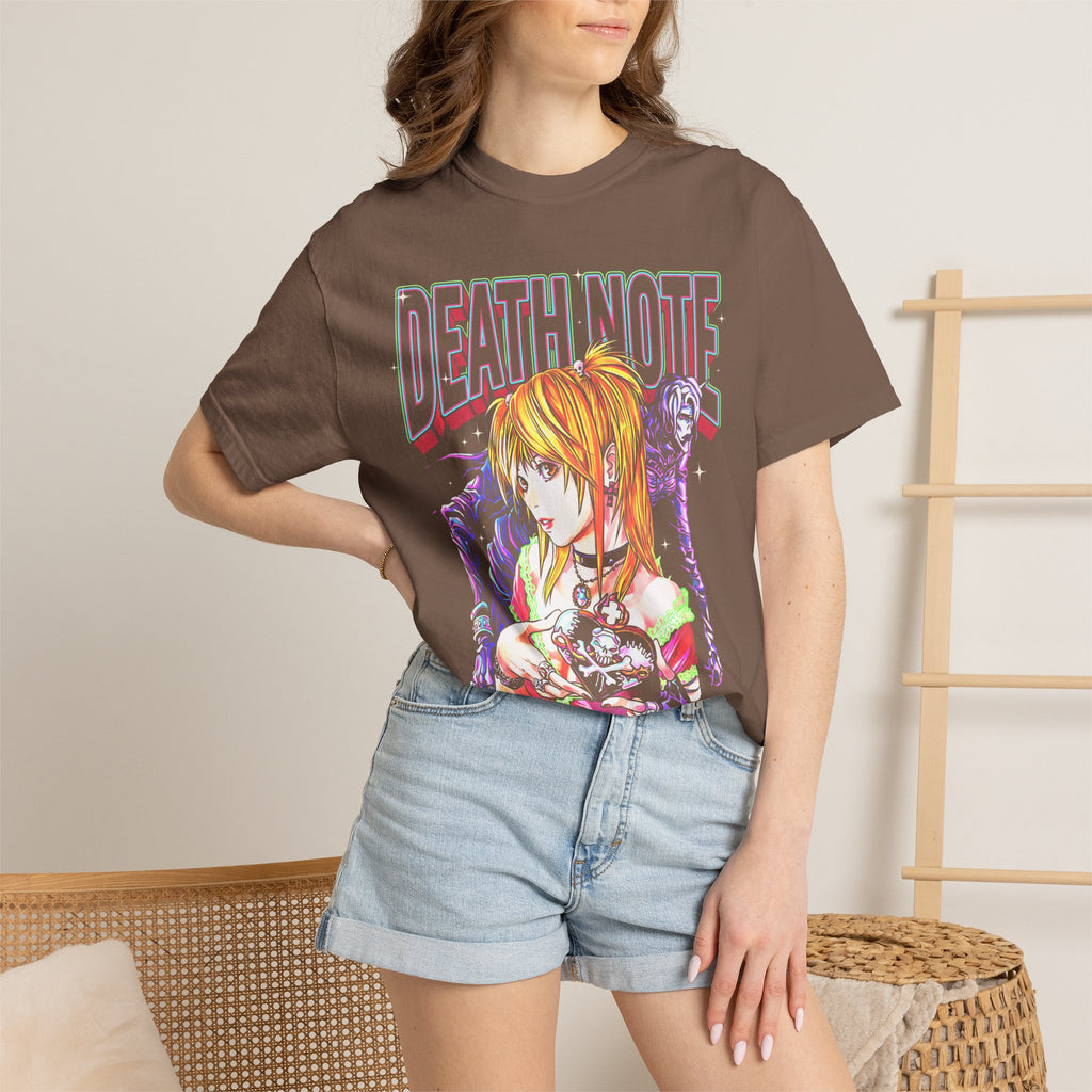 Gothic Manga Girl Skeleton Classic Tee | Dark Retro Horror