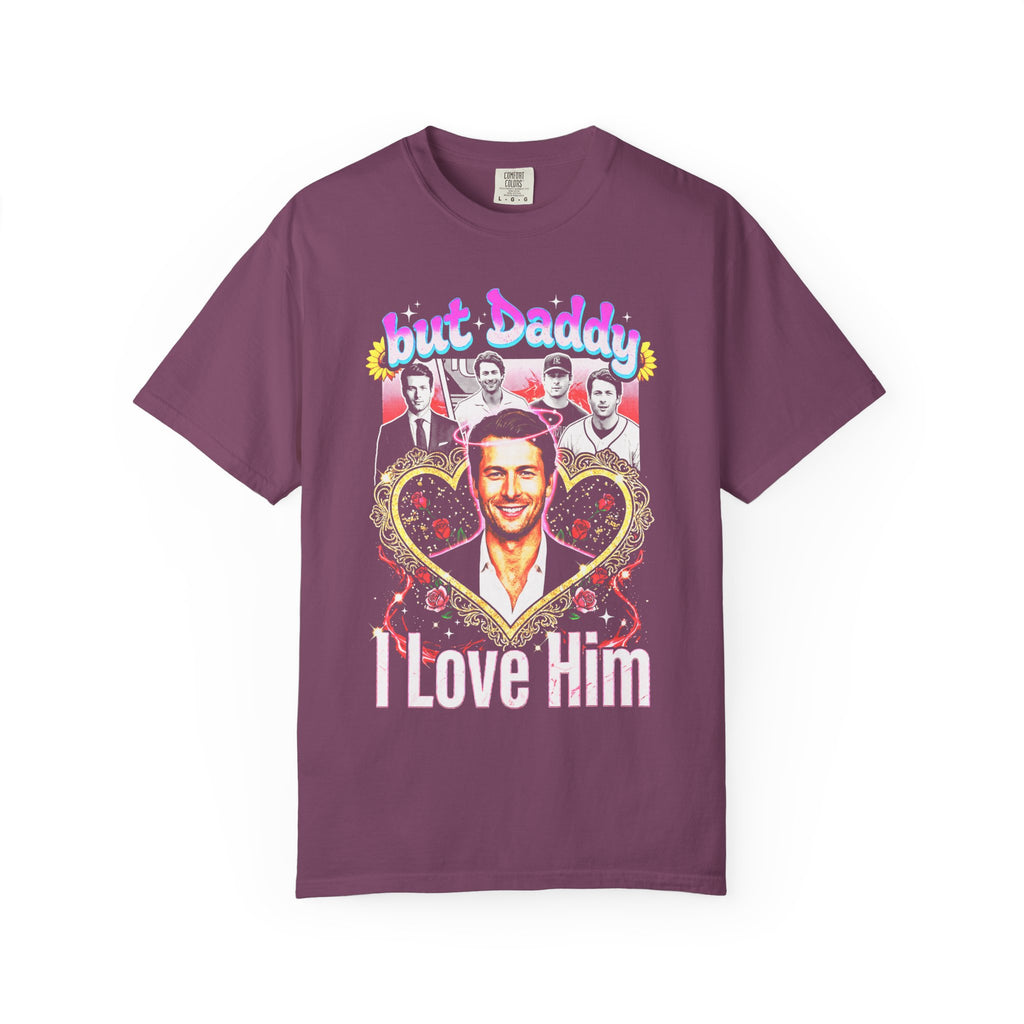 Glen Powell Classic Tee | But Daddy I Love Him | 90s Gift