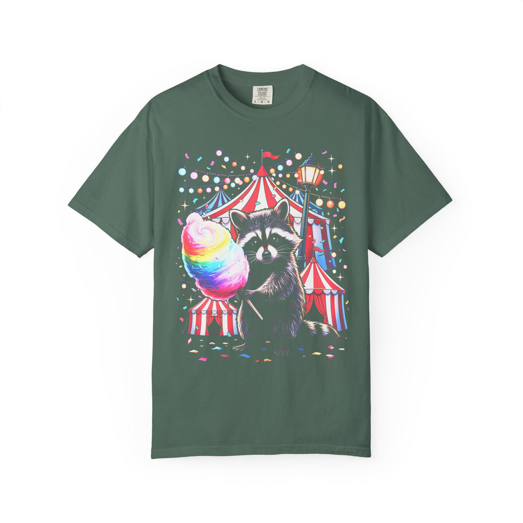 Circus Raccoon Classic Tee | Retro Carnival | Animal Gift