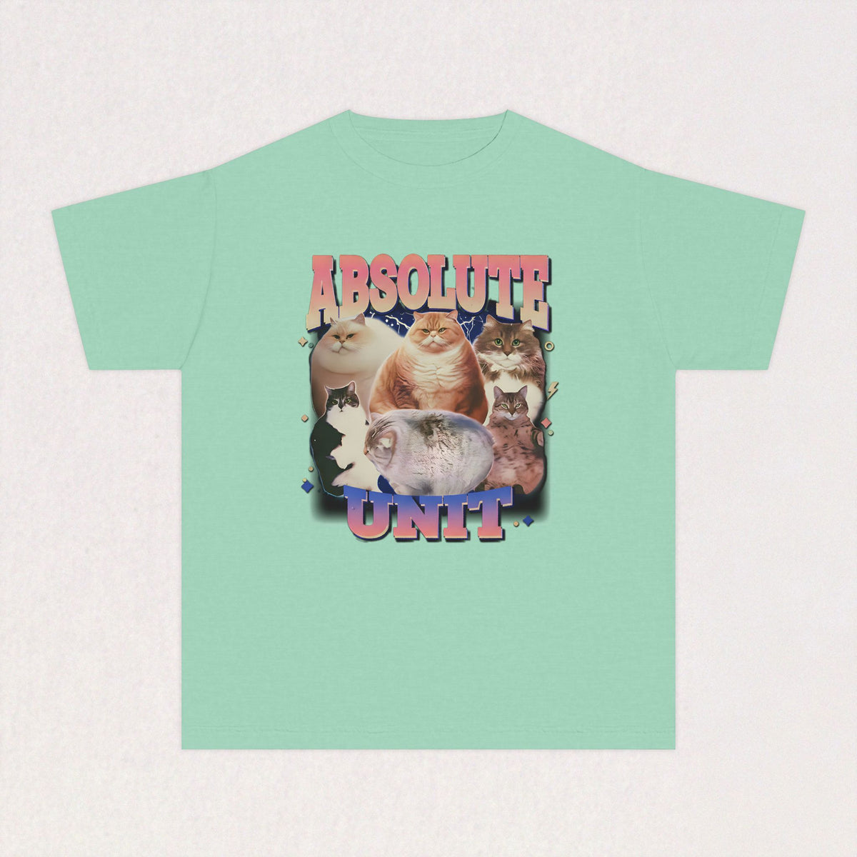 Absolute Unit Vintage Cat Kids Tee