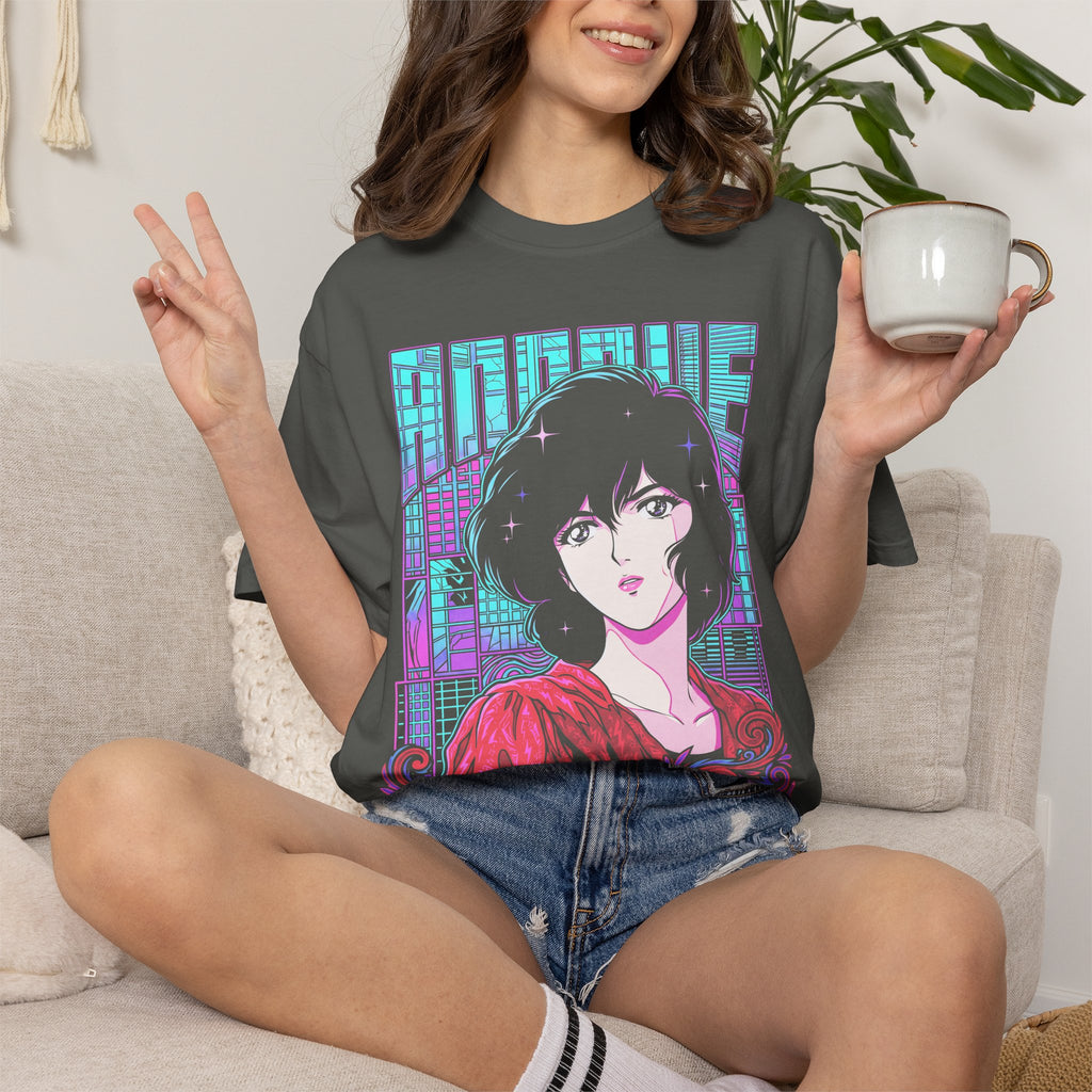 80s City Pop Girl Classic Tee | Anime Retro | Vintage Graphic