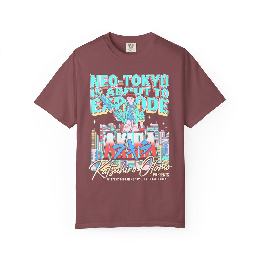 Neo Tokyo Is About To Explode Classic Tee | Cyberpunk Anime