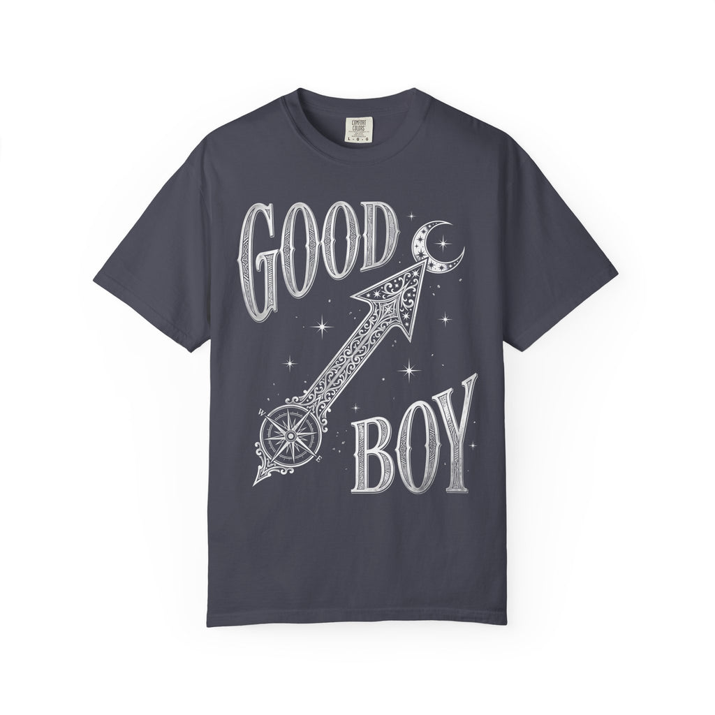 Good Boy Cosmic Guidance Classic Tee | Mystical Compass Rose
