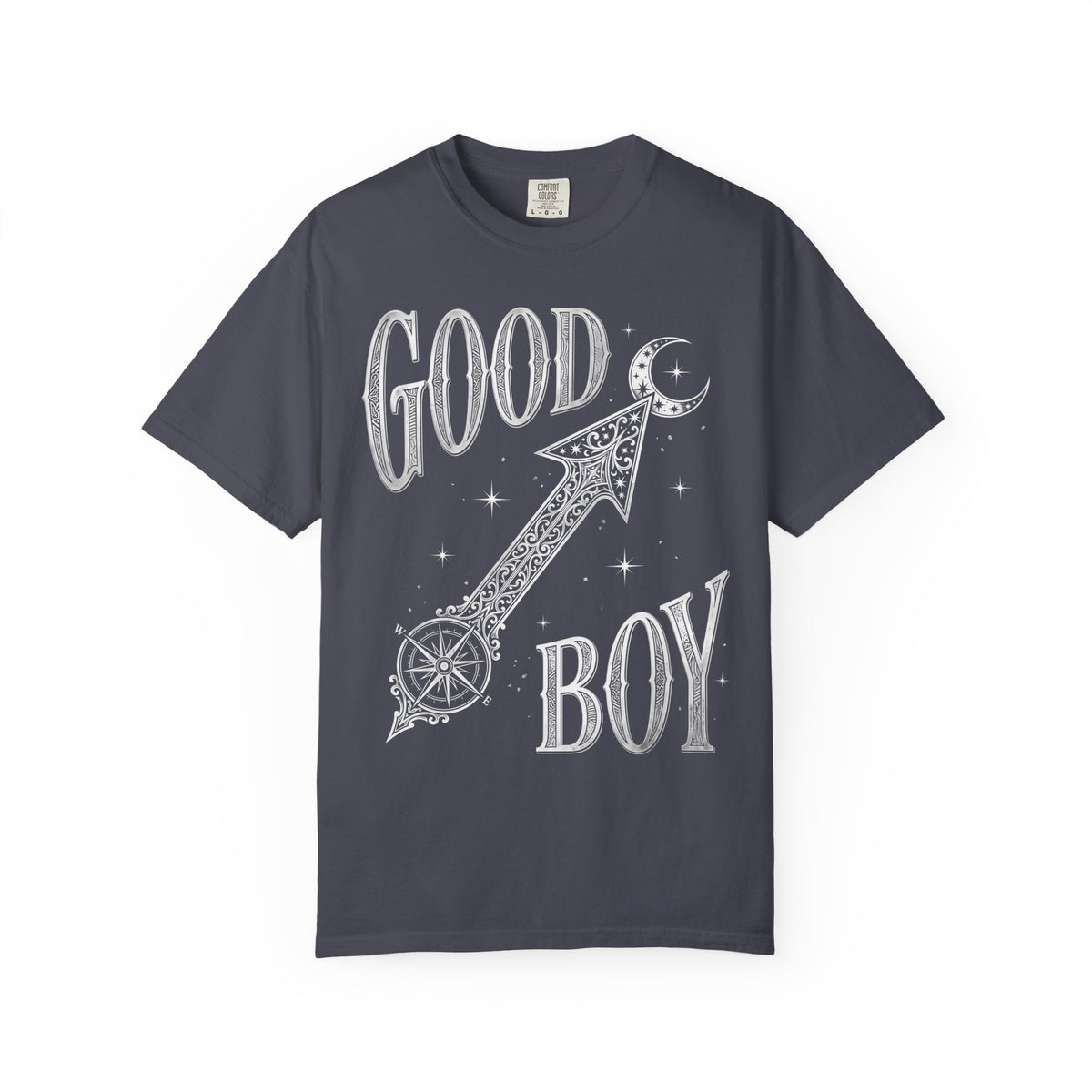 Good Boy Cosmic Guidance Classic Tee | Mystical Compass Rose