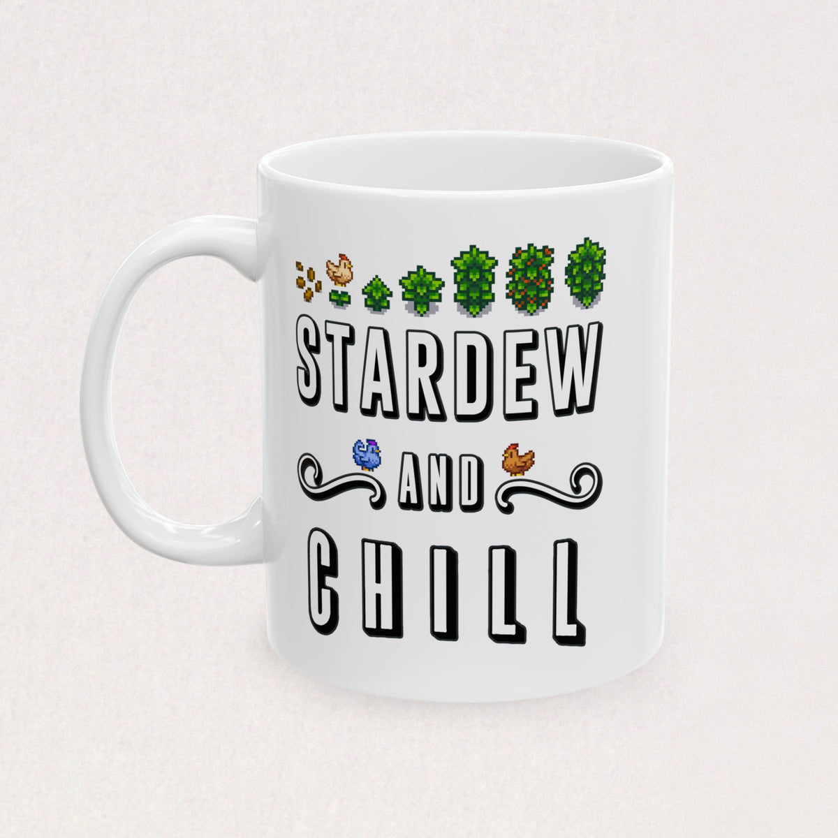 Stardew Valley Ceramic Mug | Gamer Coffee Cup (11oz, 15oz)