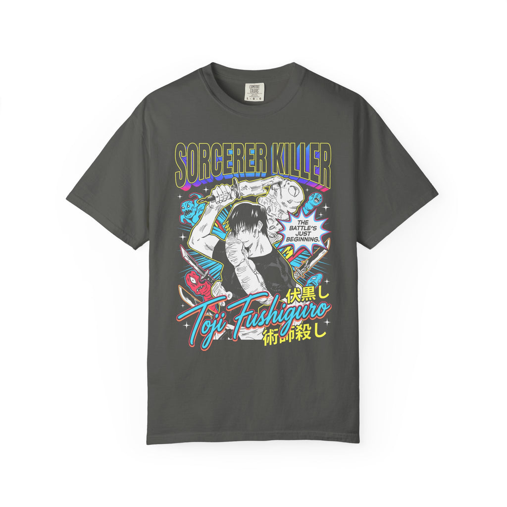 Sorcerer Killer Classic Tee | Magic Hunter | Retro Anime Gift