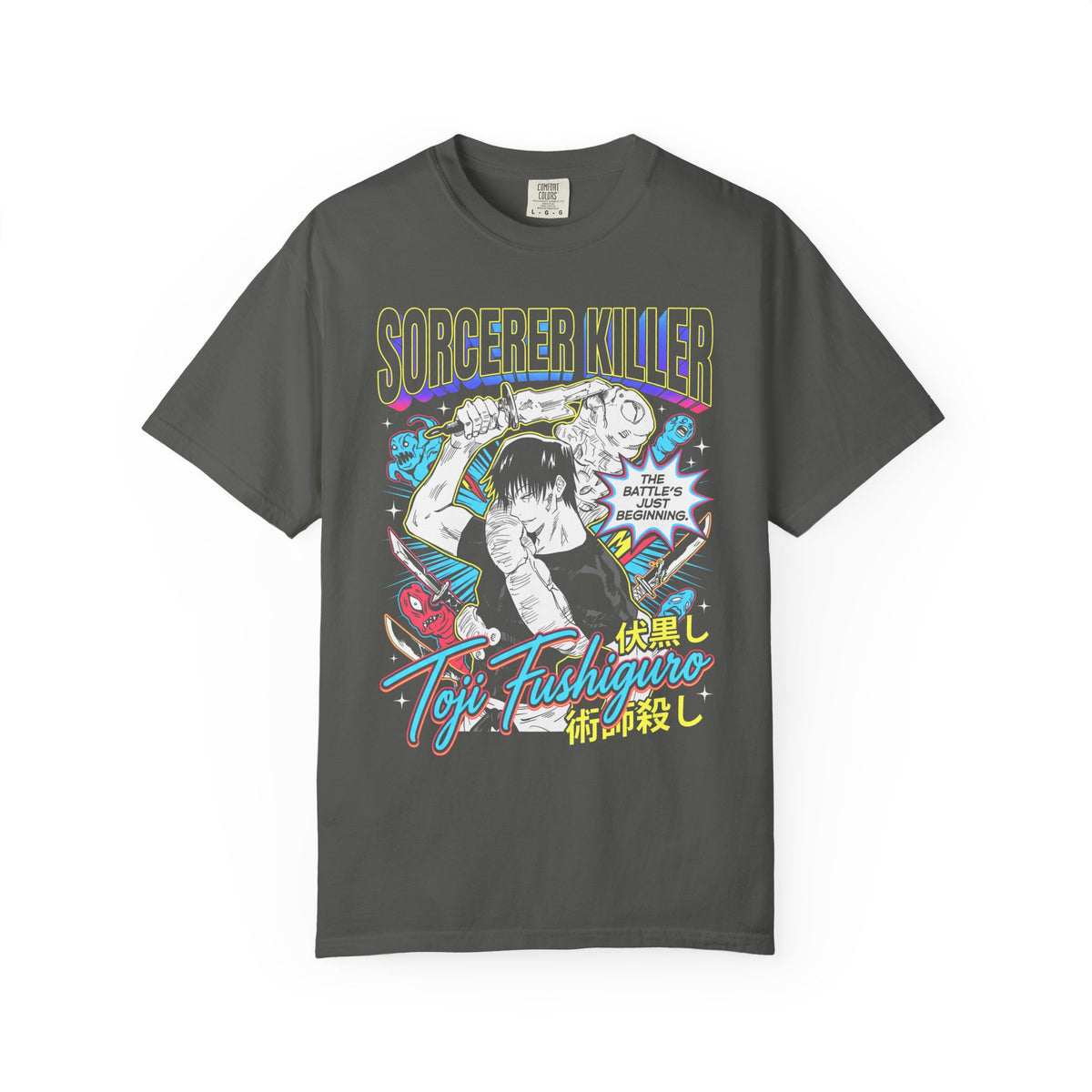 Sorcerer Killer Classic Tee | Magic Hunter | Retro Anime Gift