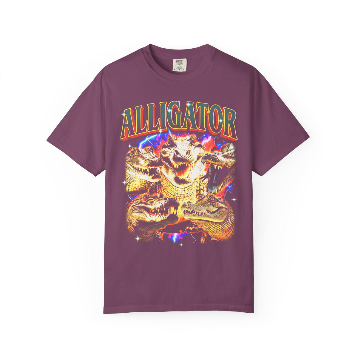 Vintage Alligator Classic Tee | 90s Graphic | Crocodile Gift