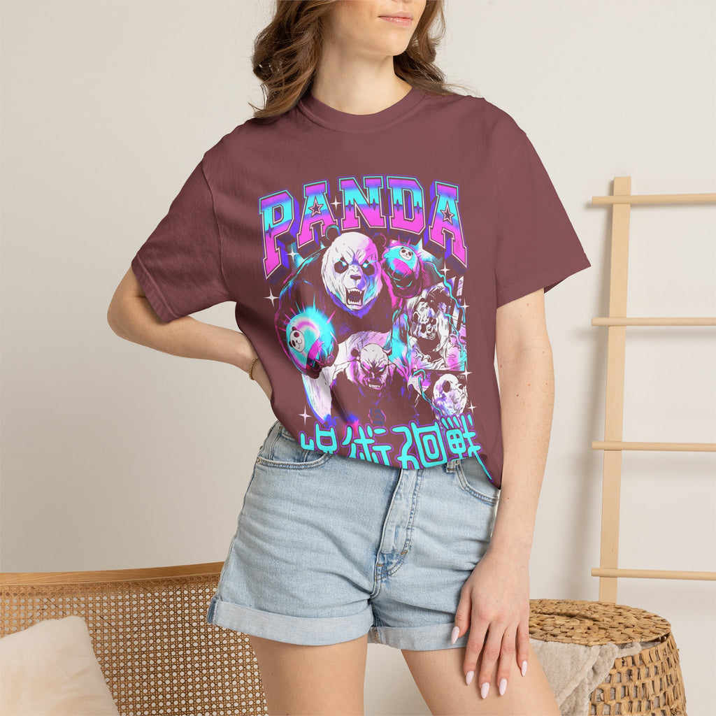 Panda Sorcerer Fighter Classic Tee | Japanese Anime | Magic Gift