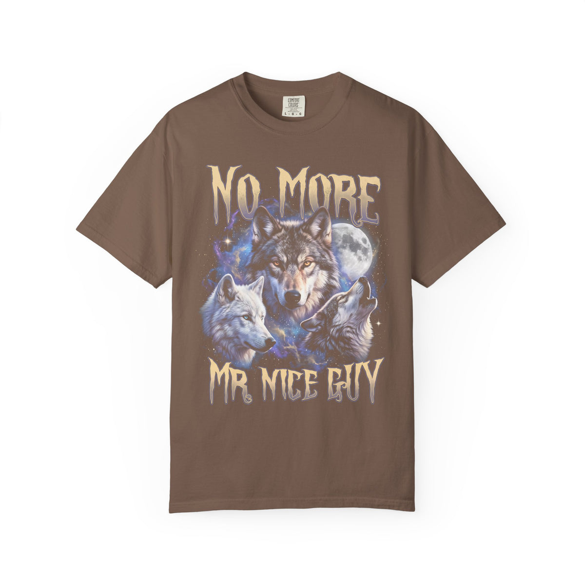 NO MORE MR. NICE GUY Classic Tee | Wolves | Cosmic Space